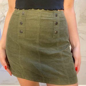 Hollister Size S Olive Green  Skirt